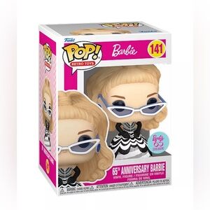 Barbie 65th Anniversary Pop! Figure with Black and White Outfit